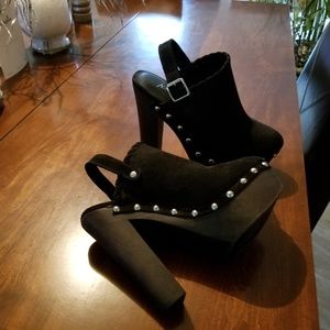 Never worn Clogs with silver studs!!!